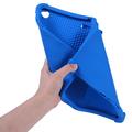 OnePlus Pad Go 2/Oppo Pad Air5 silikoneetui med kickstand - Blå