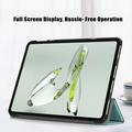 OnePlus Pad Go/Oppo Pad Air2 Tri-Fold Series Smart Folio Cover - Sortgrøn