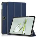 OnePlus Pad Go/Oppo Pad Air2 Tri-Fold Series Smart Folio Cover - Blå