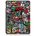 OnePlus Pad Go/Oppo Pad Air2 Tri-Fold Series Smart Folio Cover - Graffiti