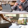 OnePlus Pad Go/Oppo Pad Air2 Tri-Fold Series Smart Folio Cover - Grå