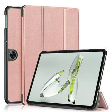 OnePlus Pad Go/Oppo Pad Air2 Tri-Fold Series Smart Folio Cover - Rødguld