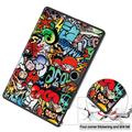 OnePlus Pad Lite Tri-Fold Series Smart Folio-etui - Graffiti