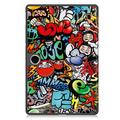 OnePlus Pad Lite Tri-Fold Series Smart Folio-etui - Graffiti