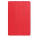 OnePlus Pad Lite Tri-Fold Series Smart Folio-etui - rød