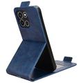 OnePlus Turbo 6 lodret flip-etui med stativ - mørkeblå