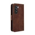 OnePlus Turbo 6X/Nord CE6 Lite/Realme P4x Kortholder Pung Etui - Brun