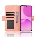 OnePlus Turbo 6X/Nord CE6 Lite/Realme P4x Kortholder Pung Etui - Pink