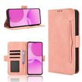 OnePlus Turbo 6X/Nord CE6 Lite/Realme P4x Kortholder Pung Etui - Pink