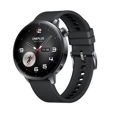OnePlus Watch 3 43mm 5491100421 - Bluetooth/WiFi - Sort stål