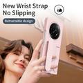Oppo Find N5 Hybrid cover med armbånd og kickstand - Pink