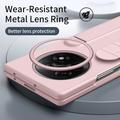 Oppo Find N5 Hybrid cover med armbånd og kickstand - Pink