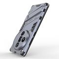 Oppo Find X7 Ultra Armor Series Hybrid Cover med Stand - Grå