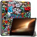 Oppo Pad 2 Tri-Fold Series Smart Folio Cover - Graffiti