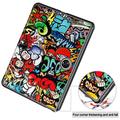 Oppo Pad 2 Tri-Fold Series Smart Folio Cover - Graffiti