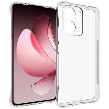Oppo Reno13 F Stødsikkert TPU Cover - Gennemsigtig