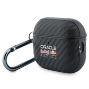 AirPods Pro 3 Oracle Red Bull Racing Carbon-etui - Sort