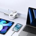 Orico AP3 5-i-1 20W stikdåse - 2x vekselstrøm, 2x USB-A, USB-C PD - hvid