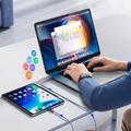 Orico CDX USB-C til USB-C-kabel - 60W, 3A, 1m - Blå