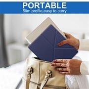 Kobo Elipsa 2E Origami Stand Folio Cover - Mørkeblå