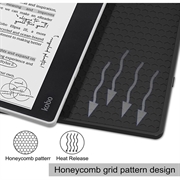 Kobo Elipsa 2E Origami Stand Folio Cover - Mørkeblå