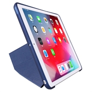 iPad 10.2 2019/2020/2021 Origami Stand Folio Cover - Mørkeblå