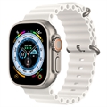 Apple Watch Ultra/8/SE (2022)/7/SE/6/5/4 Ocean-rem MQE93ZM/A - 49mm, 45mm, 44mm - Hvid