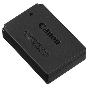 Canon LP-E12-batterier - EOS M100, M10, EOS 100D - 875 mAh
