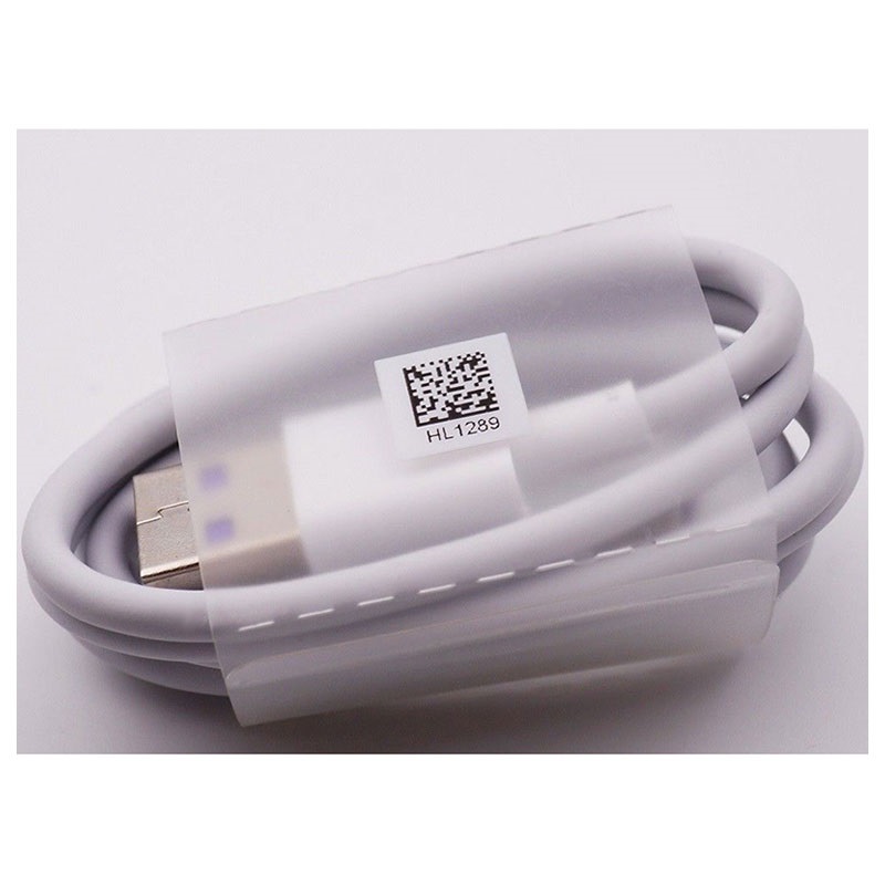 Huawei HL1289 SuperCharge USB TypeC Kabel 1m Hvid