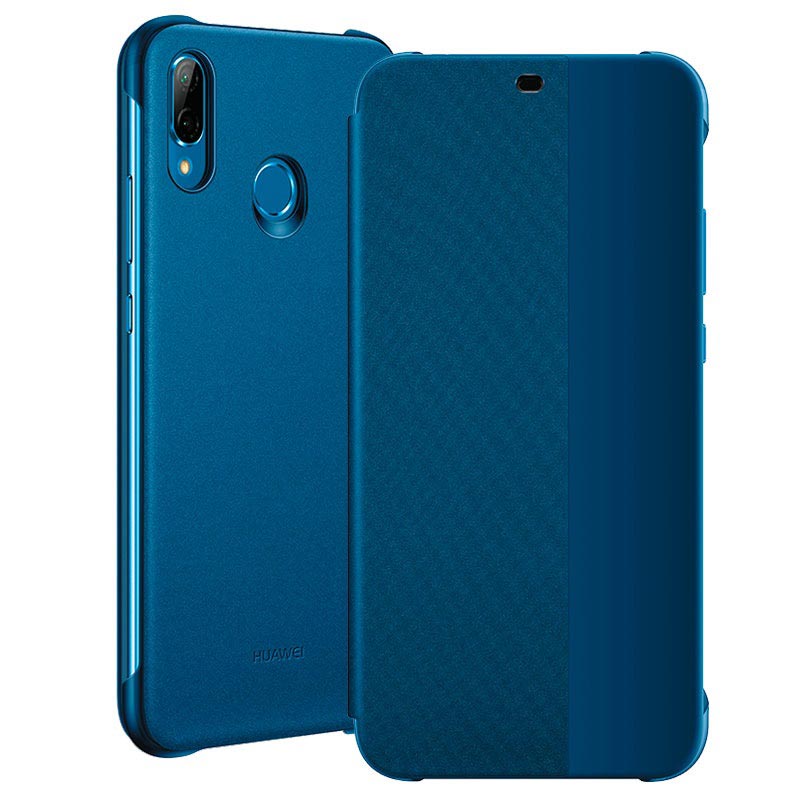Huawei P20 Lite Smart View Flip Cover 51992314 Blå