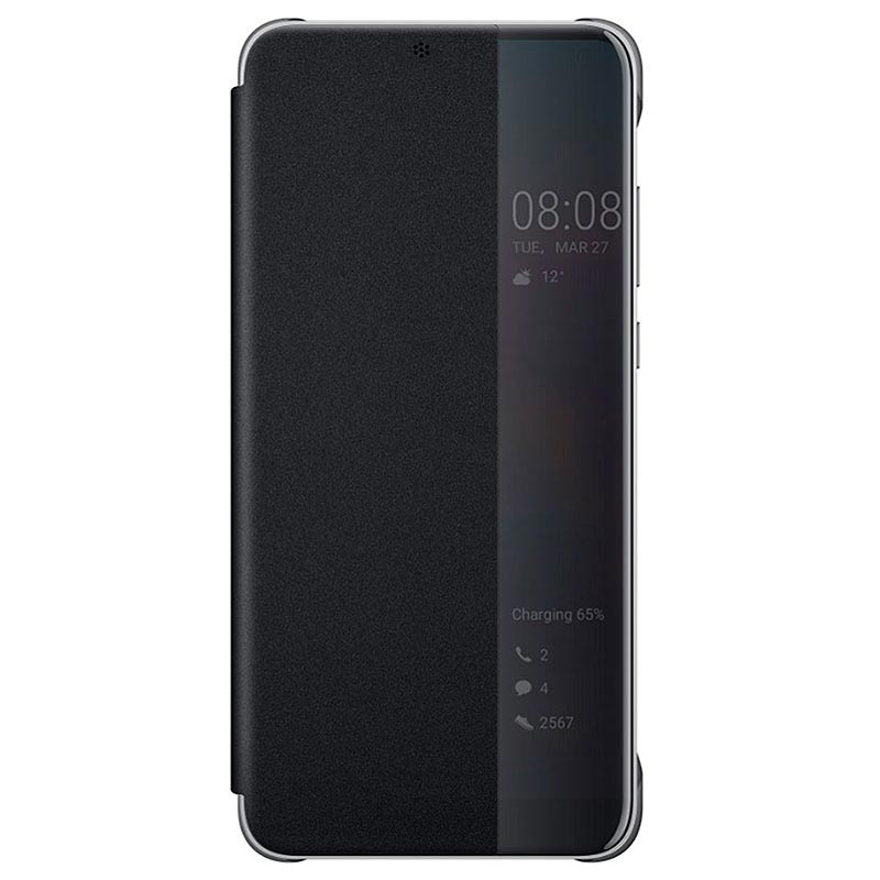 Huawei p20 smart view flip cover black