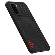 OnePlus 15R magnetisk cover med hulmønster - Sort