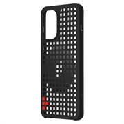 OnePlus 15R magnetisk cover med hulmønster - Sort