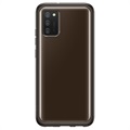 Samsung Galaxy A02s Soft Clear Cover EF-QA026TBEGEU - Sort