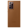 Samsung Galaxy Note20 Ultra Læder Cover EF-VN985LAEGEU - Brun