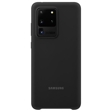 Samsung Galaxy S20 Ultra Silikone Cover EF-PG988TBEGEU - Sort