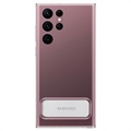 Samsung Galaxy S22 Ultra 5G Clear Standing Cover EF-JS908CTEGWW - Gennemsigtig