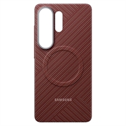 Samsung Galaxy S26 Ultra Carbon Magnet Cover EF-KS948SREGWW - Koralrød