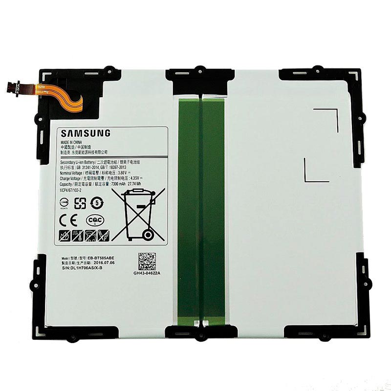 effektivitet Perseus søm Samsung Galaxy Tab A 10.1 (2016) T580, T585 Batteri EB-BT585ABE