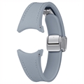 Samsung Galaxy Watch4/Watch5/Watch6 D-Buckle Hybrid Eco-Leather Rem ET-SHR93SLEGEU - S/M - Blå