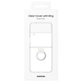Samsung Galaxy Z Flip4 Clear Cover med Ring EF-OF721CTEGWW - Gennemsigtig