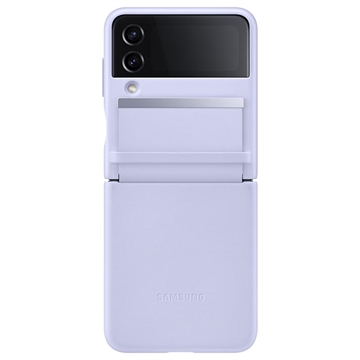 Samsung Galaxy Z Flip4 Flap Læder Cover EF-VF721LLEGWW