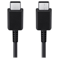 Samsung USB-C / USB-C Kabel EP-DA705BBE - 1m - Bulk - Sort