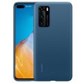 Huawei P40 Silikone Cover 51993721 - Blæk blåt