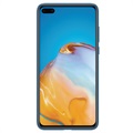 Huawei P40 Silikone Cover 51993721 (Open Box - Fantastisk stand) - Blæk blåt