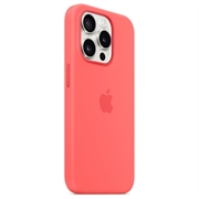 iPhone 15 Pro Max Apple Silikone Cover med MagSafe MT1V3ZM/A - Guava