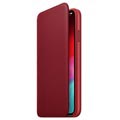 iPhone XS Apple Folio Cover i Læder MRWX2ZM/A - Rød
