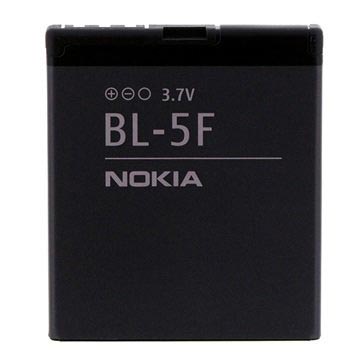 Nokia BL-5F-batterier - 6290, E65, N93i, N95, N96, 6210 Navigator