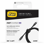 OtterBox Standard USB-C-kabel 240W - 480Mbps - 2m