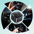 Ottocast CA525-T3 Mini Pico Style B trådløs CarPlay- og Android Auto-adapter - sort